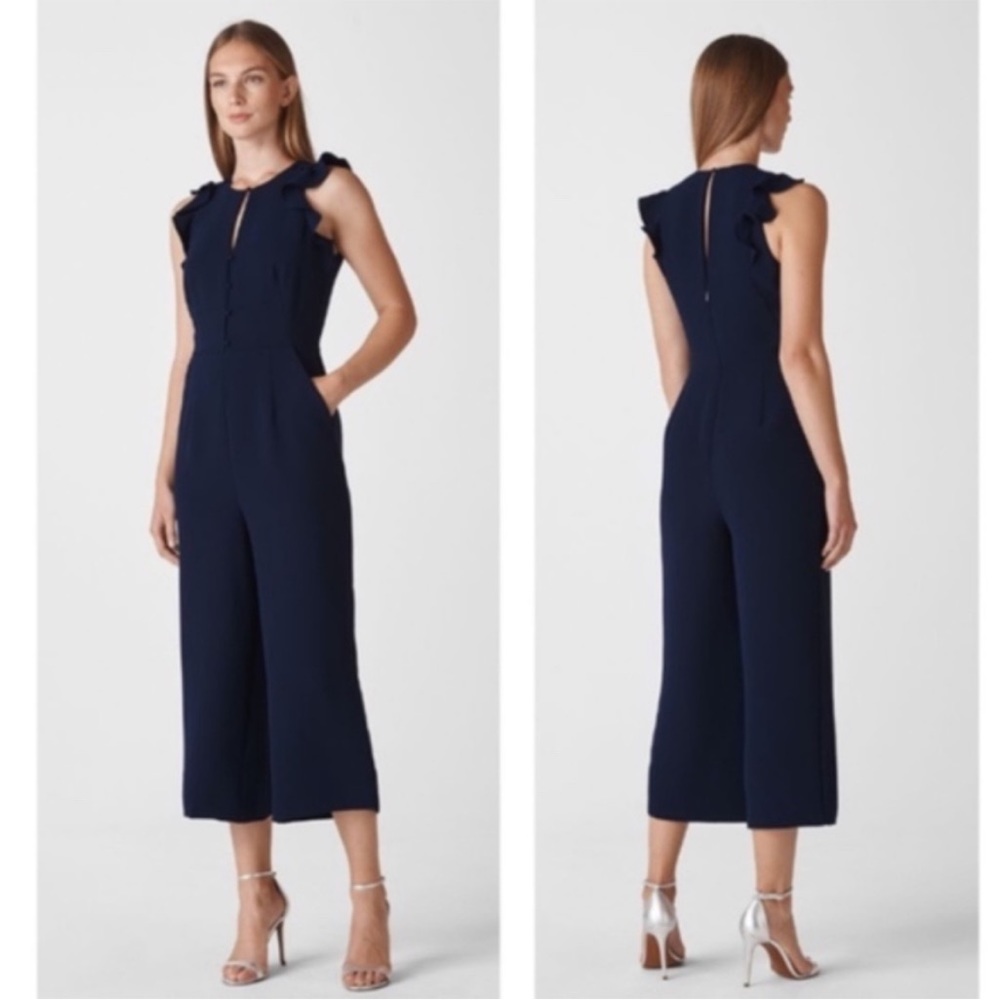 Whistles Navy Jumpsuit